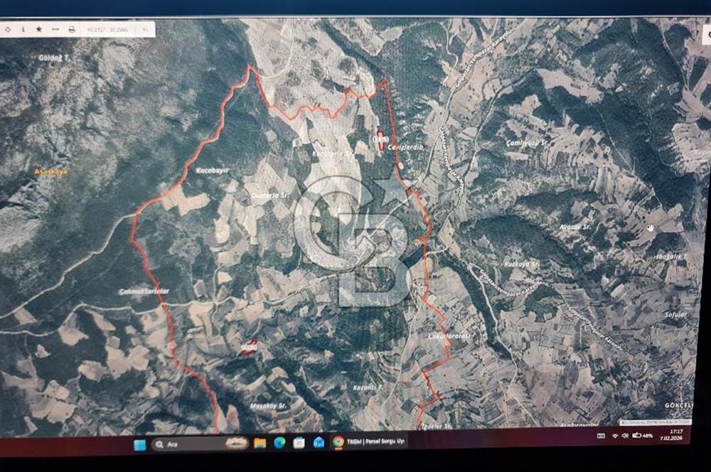 BİLECİK GÖLPAZARI ÇENGELLERDE SATILIK ARAZİ