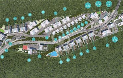 VADİ İZMİT'TE MÜSTAKİL TADINDA HAVUZ MANZARALI 2+1 SATILIK DAİRE