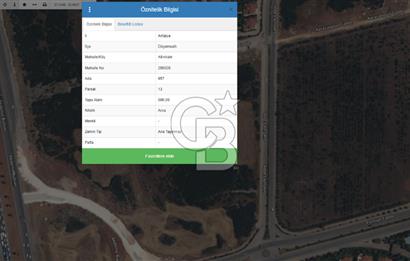DÖŞEMEALTI ALTINKALE'DE 1000 M2 SATILIK ARSA
