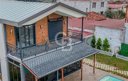İZMİR BAYINDIR'DA 4+1 HAVUZLU İSKANLI SATILIK MÜSTAKİL VİLLA