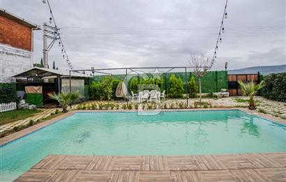 İZMİR BAYINDIR'DA 4+1 HAVUZLU İSKANLI SATILIK MÜSTAKİL VİLLA