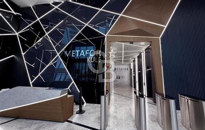 METAFOR KULE'DE MİLLET BAHÇESİ Manzaralı Yapılı Kiralık Ofis