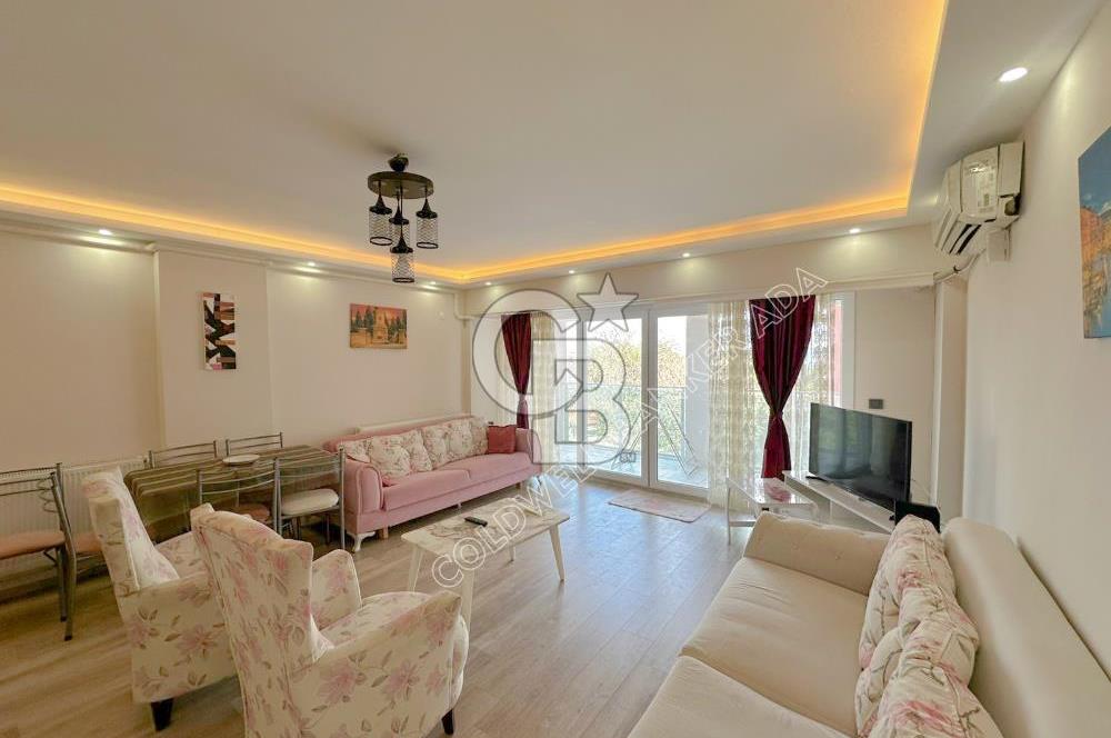 Kuşadası Kadınlar Denizi’nde Deniz Manzaralı 2+1 Kiralık Daire
