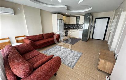 Hurma'nın Prestijli Sitesinde Havuz Manzaralı, Eşyalı 1+1 Daire