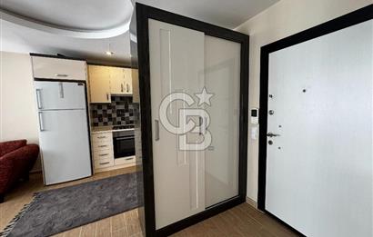 Hurma'nın Prestijli Sitesinde Havuz Manzaralı, Eşyalı 1+1 Daire