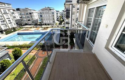 Hurma'nın Prestijli Sitesinde Havuz Manzaralı, Eşyalı 1+1 Daire