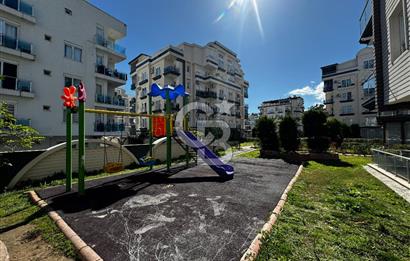 Hurma'nın Prestijli Sitesinde Havuz Manzaralı, Eşyalı 1+1 Daire