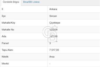 SİNCAN BÖLGESİNDE 73 m2 SATILIK ARSA  - 3 - 335431