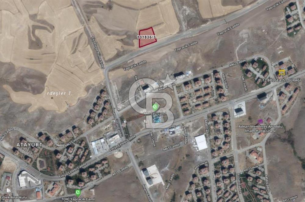 SİNCAN BÖLGESİNDE 73 m2 SATILIK ARSA 