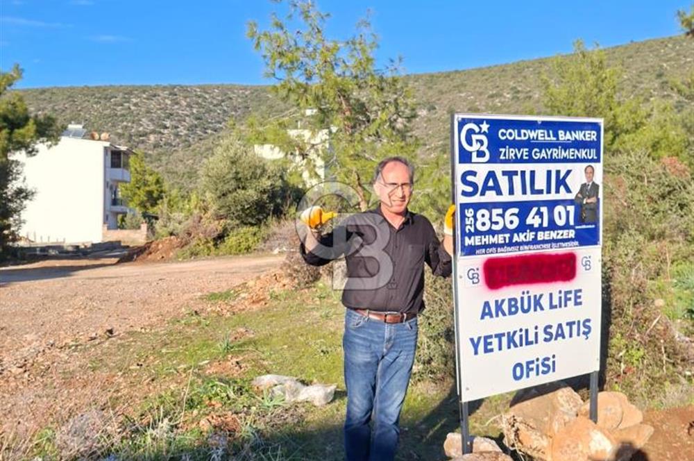 DENİZ MANZARALI ÖNÜ AÇIK KONUT PROJELİ 278m2 SATILIK ARSA