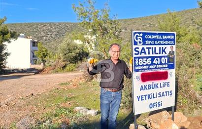 DENİZ MANZARALI ÖNÜ AÇIK KONUT PROJELİ 278m2 SATILIK ARSA