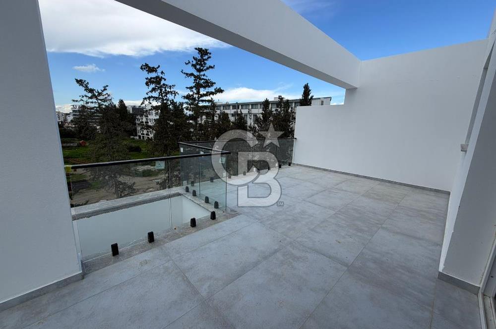 Lefkoşa Küçük Kaymaklı'da Satılık Modern 2+1 Penthouse !!!