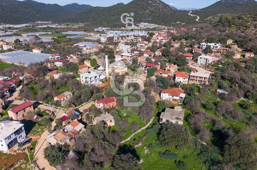 KAŞ TA CB ARDEN DEN 692m² MÜSTAKİL EV AHIR VE ARSASI 