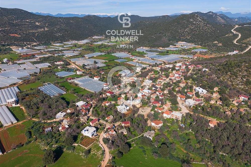 KAŞ TA CB ARDEN DEN 692m² MÜSTAKİL EV AHIR VE ARSASI 