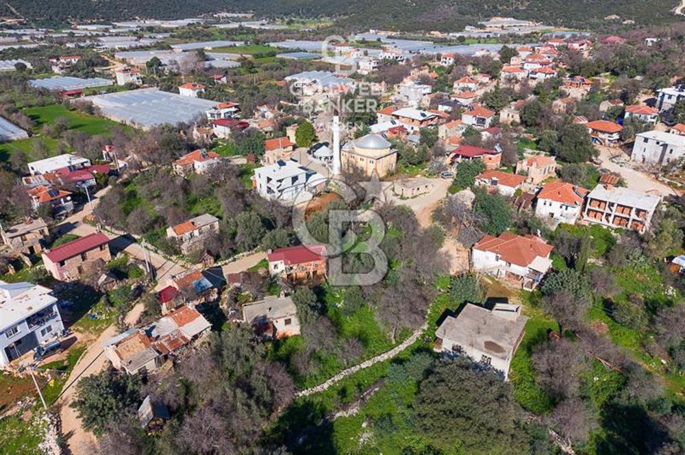 KAŞ TA CB ARDEN DEN 692m² MÜSTAKİL EV AHIR VE ARSASI 