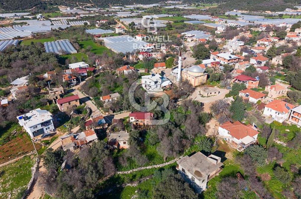 KAŞ TA CB ARDEN DEN 692m² MÜSTAKİL EV AHIR VE ARSASI 