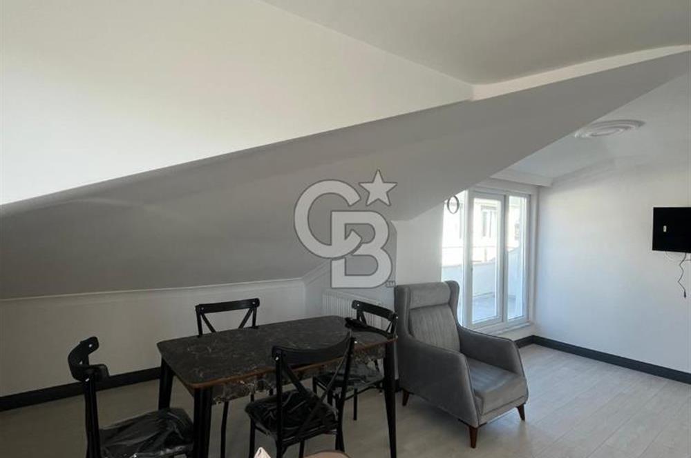 NENEHATUN MH SİTE İÇERİSİNDE KİRALIK EŞYALI 1+1 ÇATI KATI DAİRE