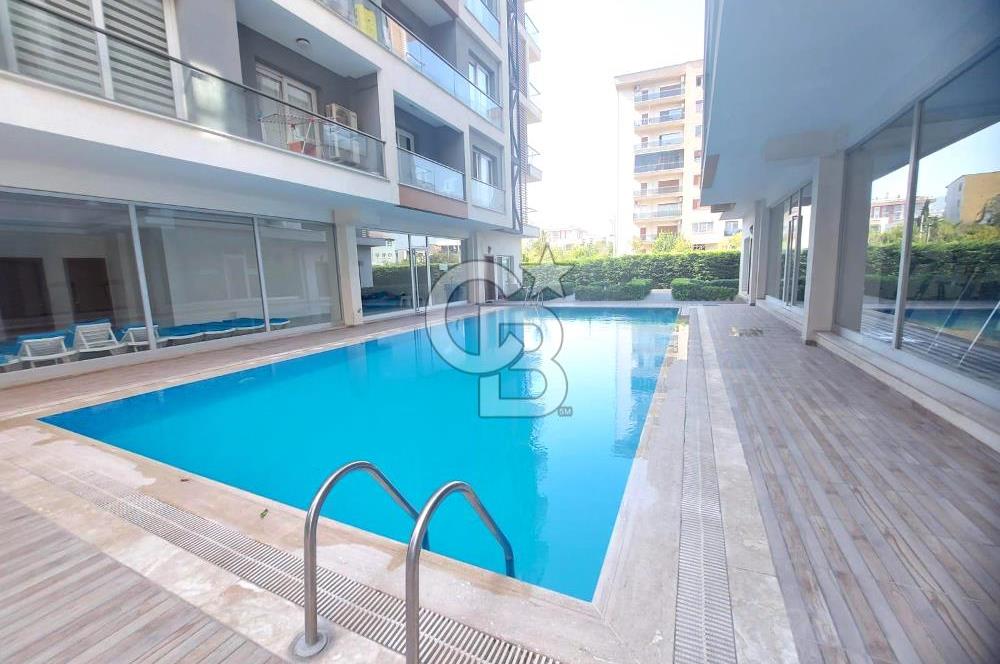 havuzlu sitede 1+1 kiralık daire