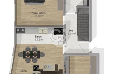 Küçükyalı'da Sıfır Binada 2+1 Satılık Daire