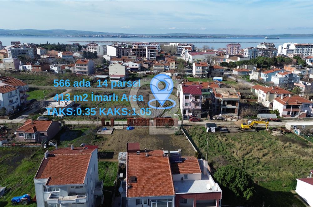 LAPSEKİ ÇARDAK’TA 3 KAT İMARLI SATILIK ARSA  