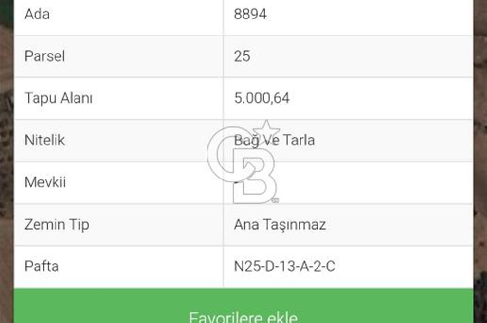 DÖŞEMEALTI KARATAŞ'DA SATILIK 5000 M² KÖY İÇİ İMARLI TARLA