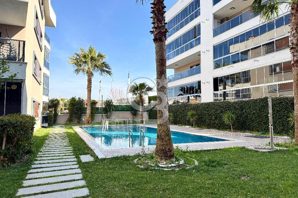 MENDERES MİA GARDEN SİTESİNDE HAVUZLU, BAHÇELİ 2+1 ÖZEL DAİRE