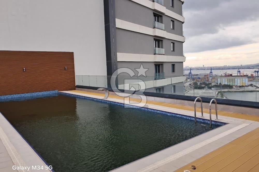 1301765528 İNCİ PREMİUM'DA 1+1 KİRALIK DENİZ MANZARALI FULL EŞYALI