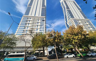 Folkart towers da kiralik 1+1 daire