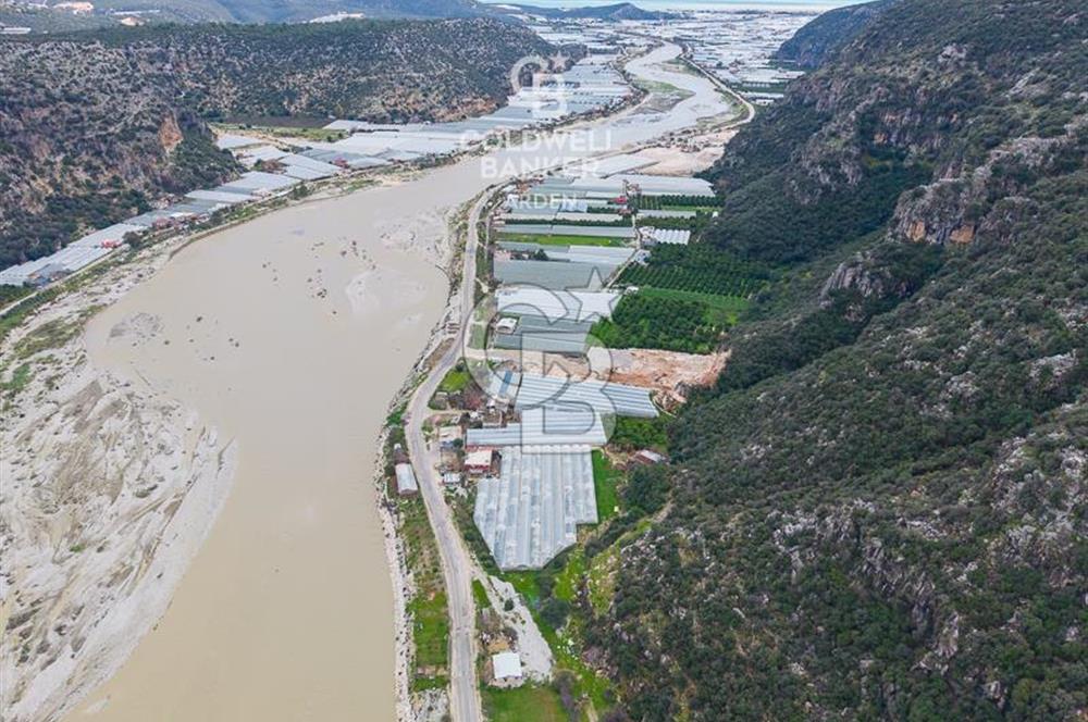 ANTALYA DEMRE KÖŞKERLERDE CB ARDENDEN 7420 M2 SATILIK TARLA