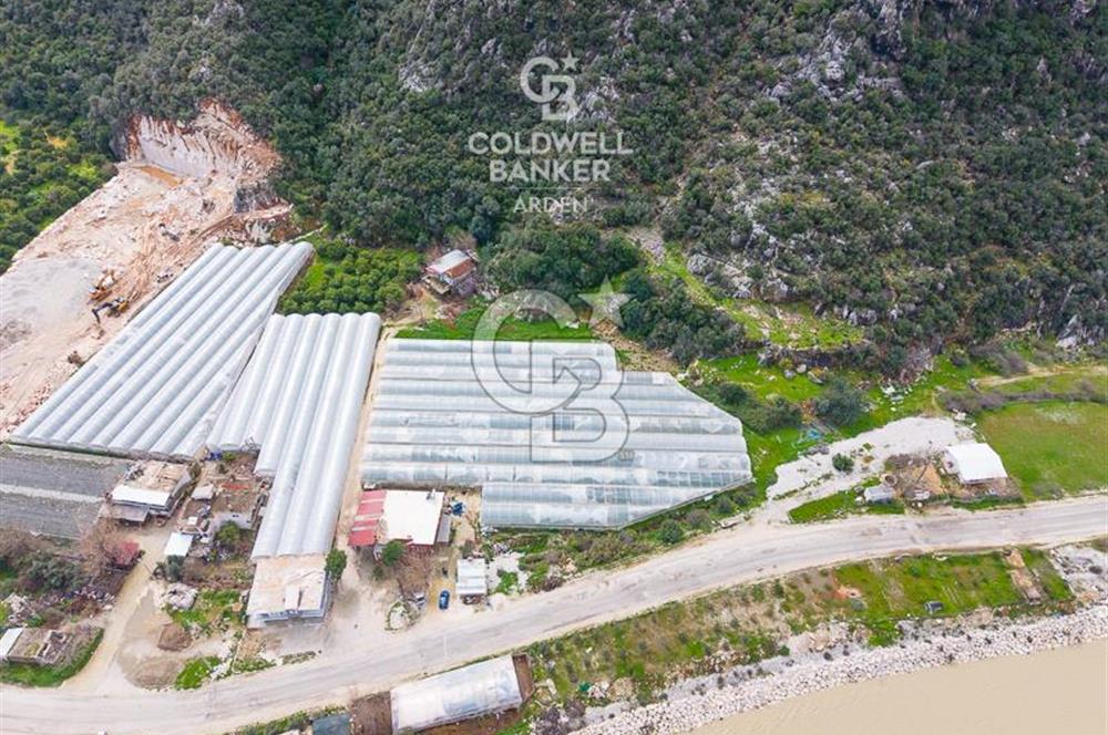 ANTALYA DEMRE KÖŞKERLERDE CB ARDENDEN 7420 M2 SATILIK TARLA