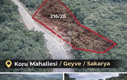 SAKARYA GEYVE KORU MAHALLESİ'NDE SATILIK 834,27 m² ARSA