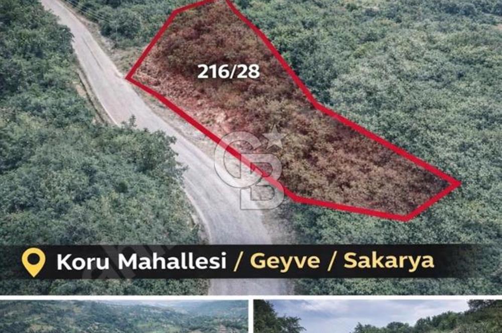 SAKARYA GEYVE KORU MAHALLESİ'NDE SATILIK 834,27 m² ARSA