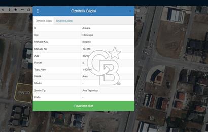 YENİ-BAĞLICA'DA SATILIK HİSSELİ VİLLA PARSELİ 