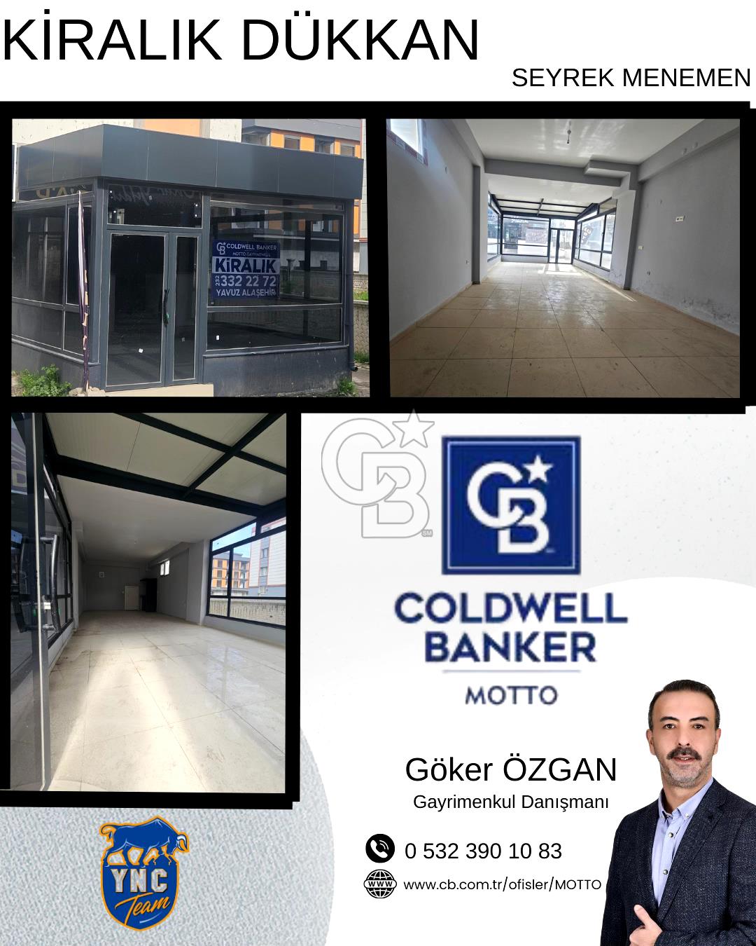 Seyrek Gazi Mustafa Kemal Mahallesi'nde 50 m² Dükkan