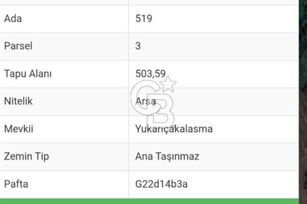 YALOVA TERMAL AKKÖYDE MUHTEŞEM DENİZ VE DOĞA MANZARALI 503M2 ARSA