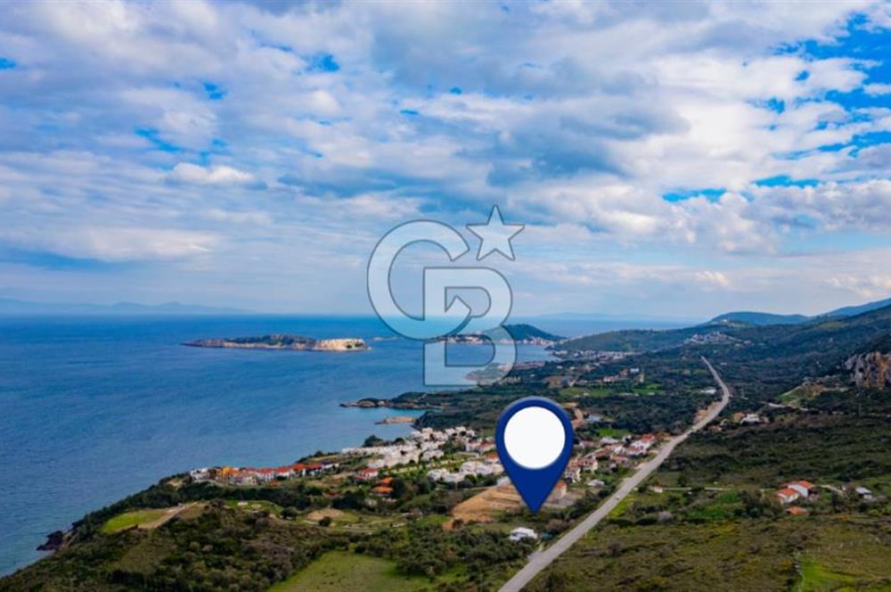 Karaburun Bozköy'de Deniz Manzaralı Villa ve Turizm İmarlı Arsa