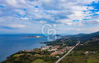 Karaburun Bozköy'de Deniz Manzaralı Villa ve Turizm İmarlı Arsa