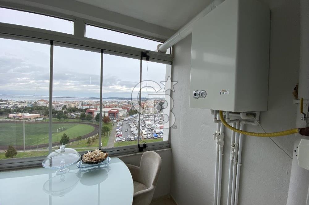 Aliağa'da Deniz Manzaralı, Masrafsız 2+1 Satılık Daire