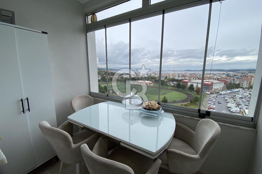 Aliağa'da Deniz Manzaralı, Masrafsız 2+1 Satılık Daire