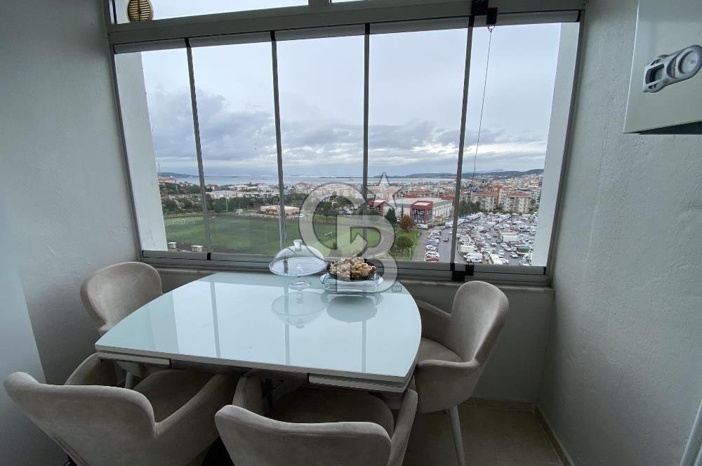 Aliağa'da Deniz Manzaralı, Masrafsız 2+1 Satılık Daire