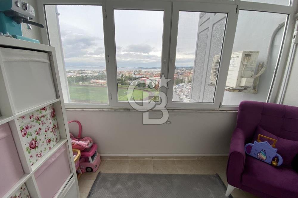 Aliağa'da Deniz Manzaralı, Masrafsız 2+1 Satılık Daire