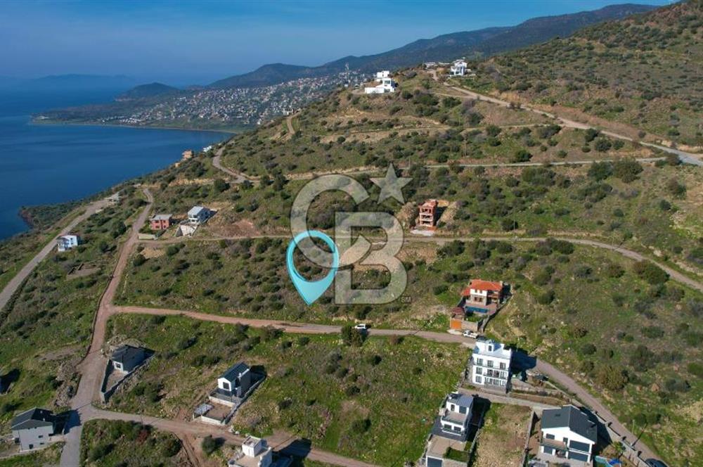 ÇANDARLI EYKO ADA VE DENİZ MANZARALI VİLLA İMARLI ARSA