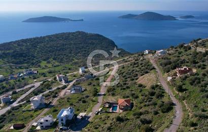 ÇANDARLI EYKO ADA VE DENİZ MANZARALI VİLLA İMARLI ARSA