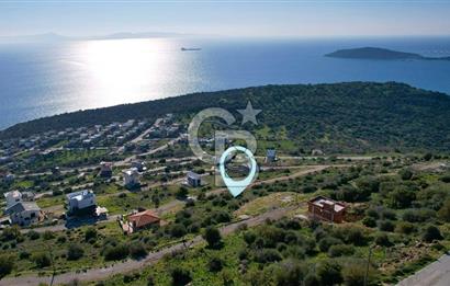 ÇANDARLI EYKO ADA VE DENİZ MANZARALI VİLLA İMARLI ARSA