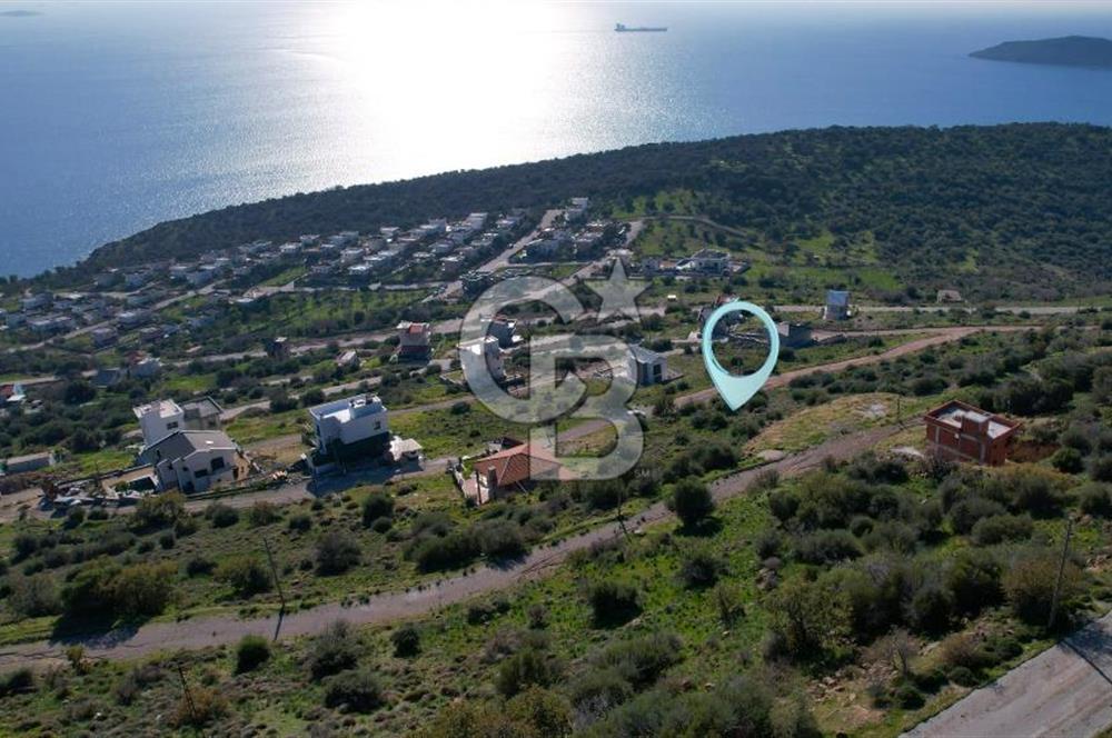 ÇANDARLI EYKO ADA VE DENİZ MANZARALI VİLLA İMARLI ARSA