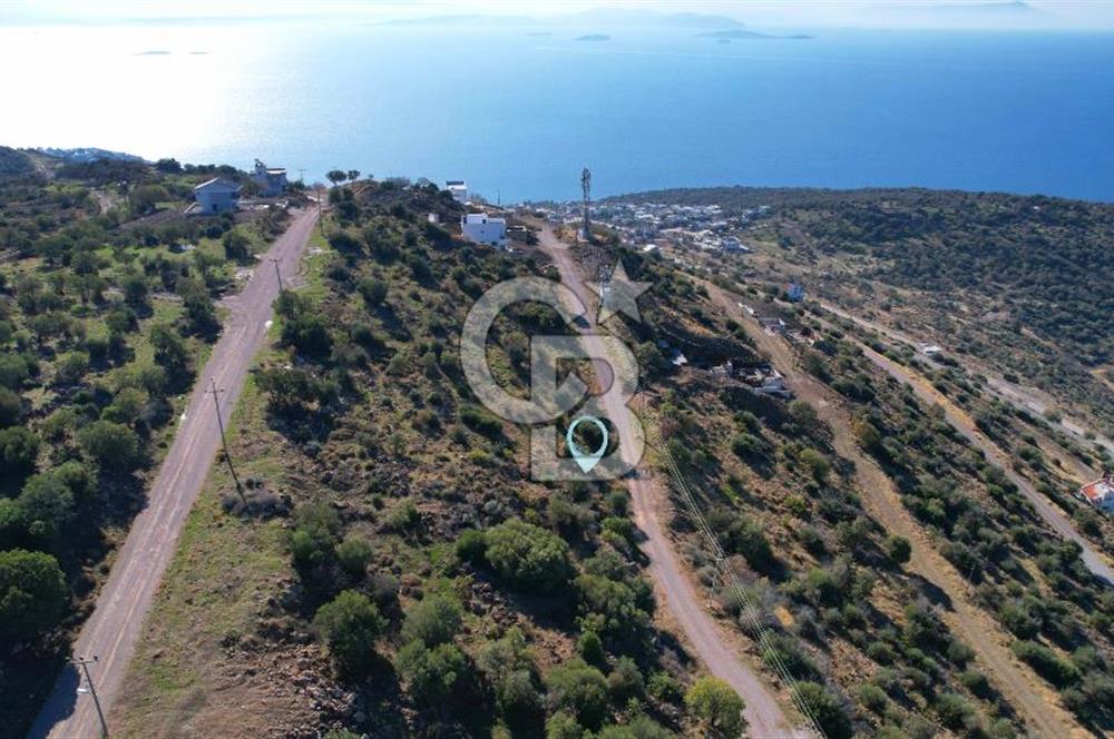 ÇANDARLI EYKO ADA MANZARALI VİLLA İMARLI SATILIK ARSA