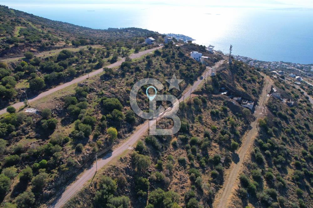 ÇANDARLI EYKO ADA MANZARALI VİLLA İMARLI SATILIK ARSA