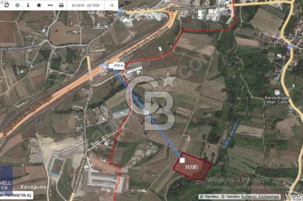 Kocaeli Körfez Karayakuplu Mah.de Satılık 17.196 m² Yatırımlık