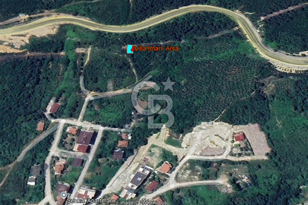 YALOVA ÇINARCIK MERKEZDE DOĞA MANZARALI VİLLA İMARLI ARSA !....