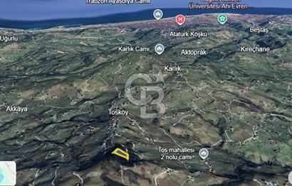 ORTAHİSAR TOSKÖY'DE YATIRIMLIK & TEŞVİK POTANSİYELLİ FIRSAT ARSA